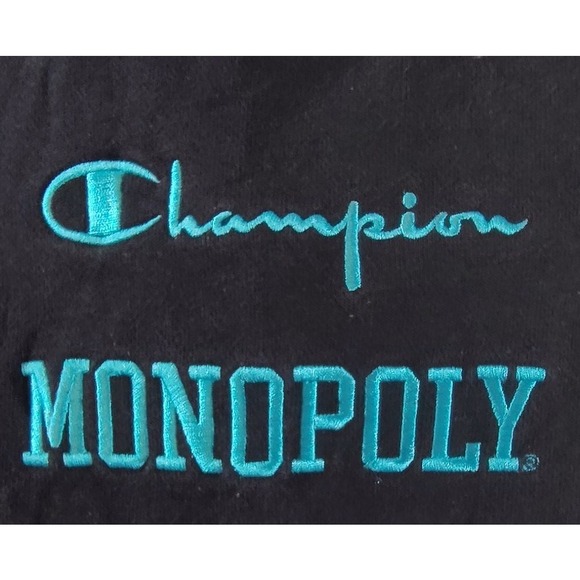 Champion x Hasbro Reverse Weave Monopoly Community Cropped Sweatshirt Small - Picture 10 of 10